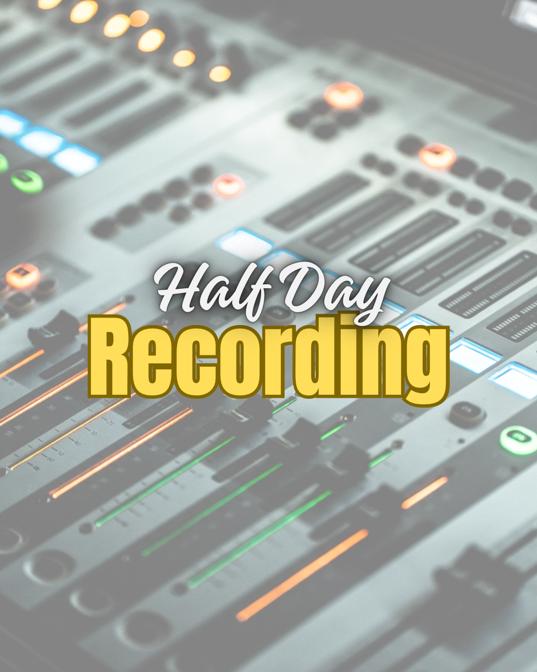 Vocal Recording (Half Day)