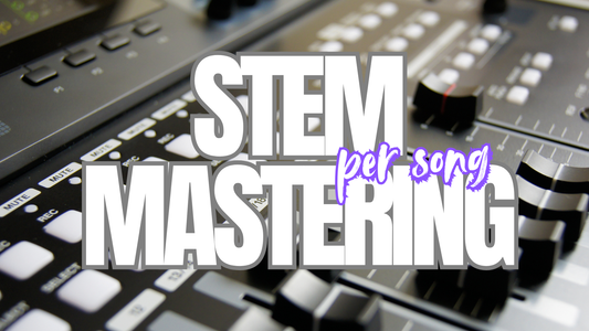 Stem Mastering (Per Track)